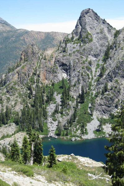 Devil's Punchbowl in Siskiyou Crest Wilderness
